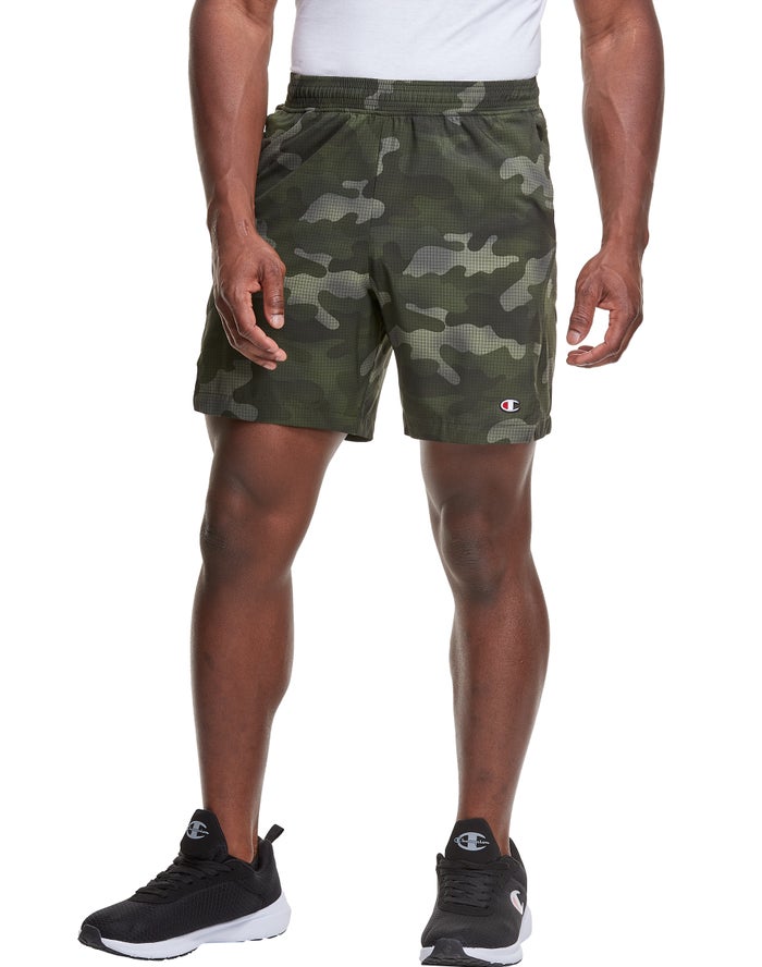 Champion Sport Print No Liner Erkek Şort Camo ( PGBZTX685 )